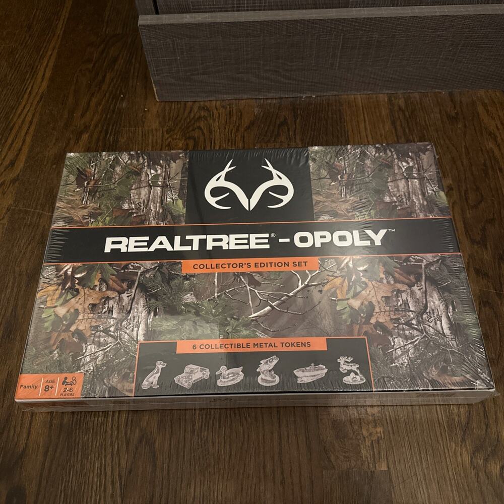 NEW/SEALED Realtree-Opoly Hunting Collector's Edition Monopoly Board Game